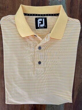 FootJoy ProDry Lisle Performance Golf Polo Shirt Size Large